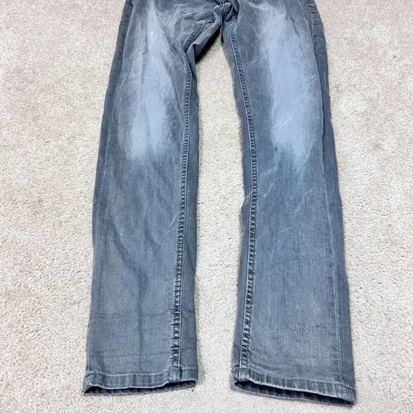 Zara Men's Jeans Skinny Gray Size 31x32 Pockets - Picture 5 of 12